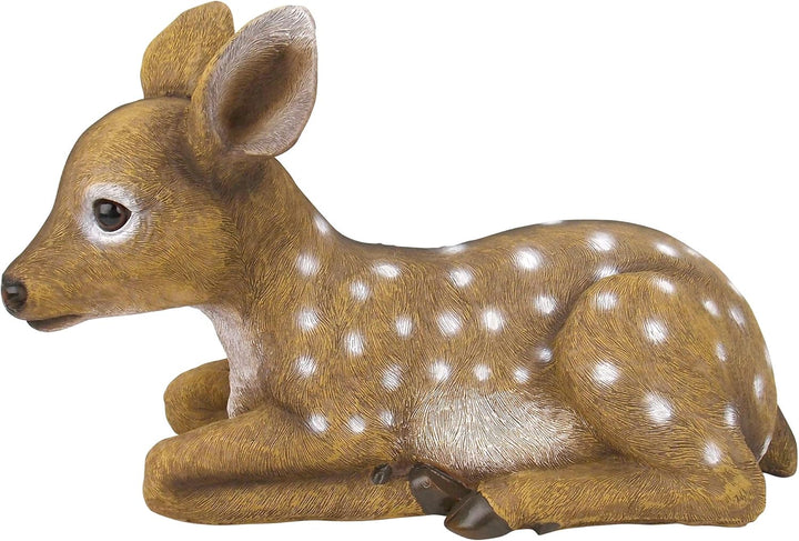 Design Toscano Darbry, das Rehkitz, Figur Garten, Garten