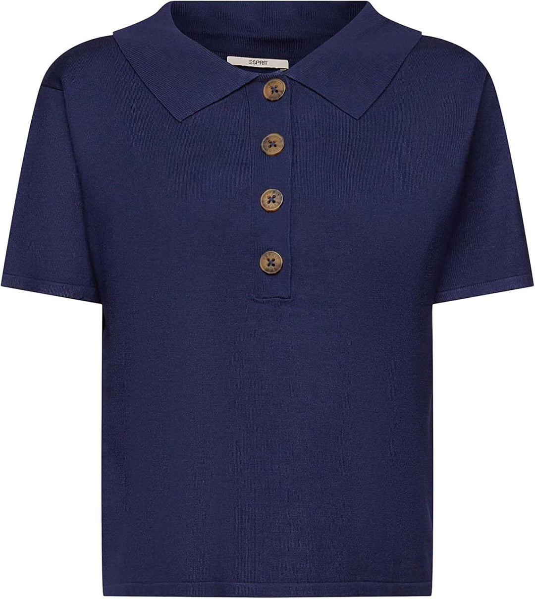 ESPRIT Damen 993ee1i320 Pullover, M Navy