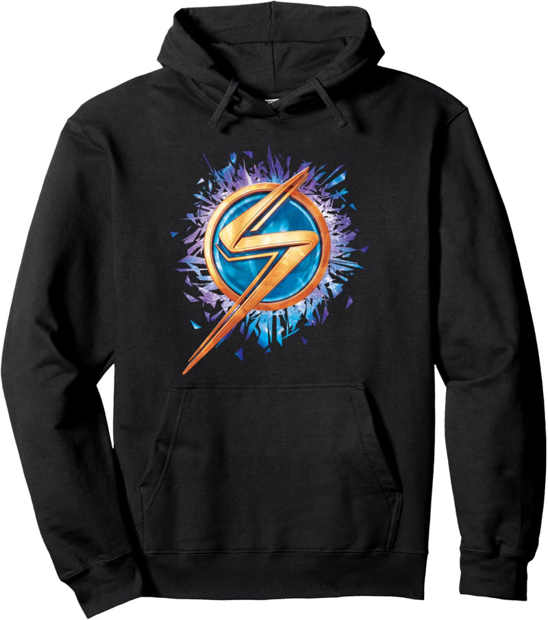 Marvel Ms. Marvel Lightning Bolt Icon Pullover Hoodie