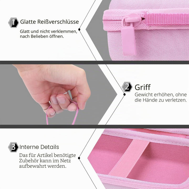 co2CREA Hart Tasche für Canon SELPHY Square QX10 /QX20 Fotodrucker kompatibel für Druck-Set XS-20L F