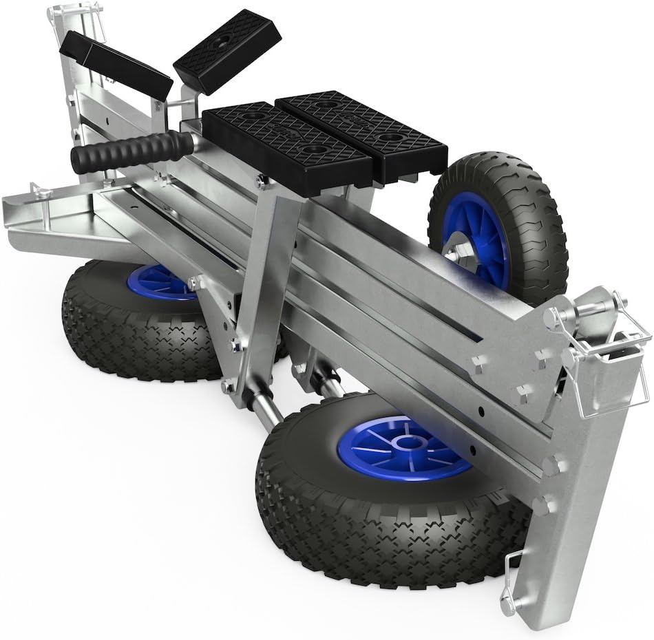 SUPROD Slipwagen Bootswagen Handtrailer faltbar Schlauchbootwagen TR260, PU, Ø 260 mm TR260-L-LU (sc