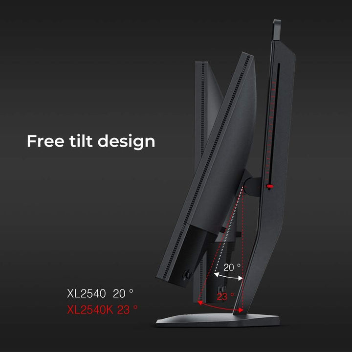 BenQ ZOWIE XL2540K 24,5 Zoll 240 Hz Gaming-Monitor | Kompakter Sockel | Flexible Höhen- und Neigungs