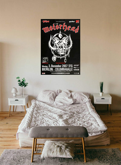 Motörhead - Death Kiss, Berlin 2007 » Konzertplakat/Premium Poster | Live Konzert Veranstaltung | DI