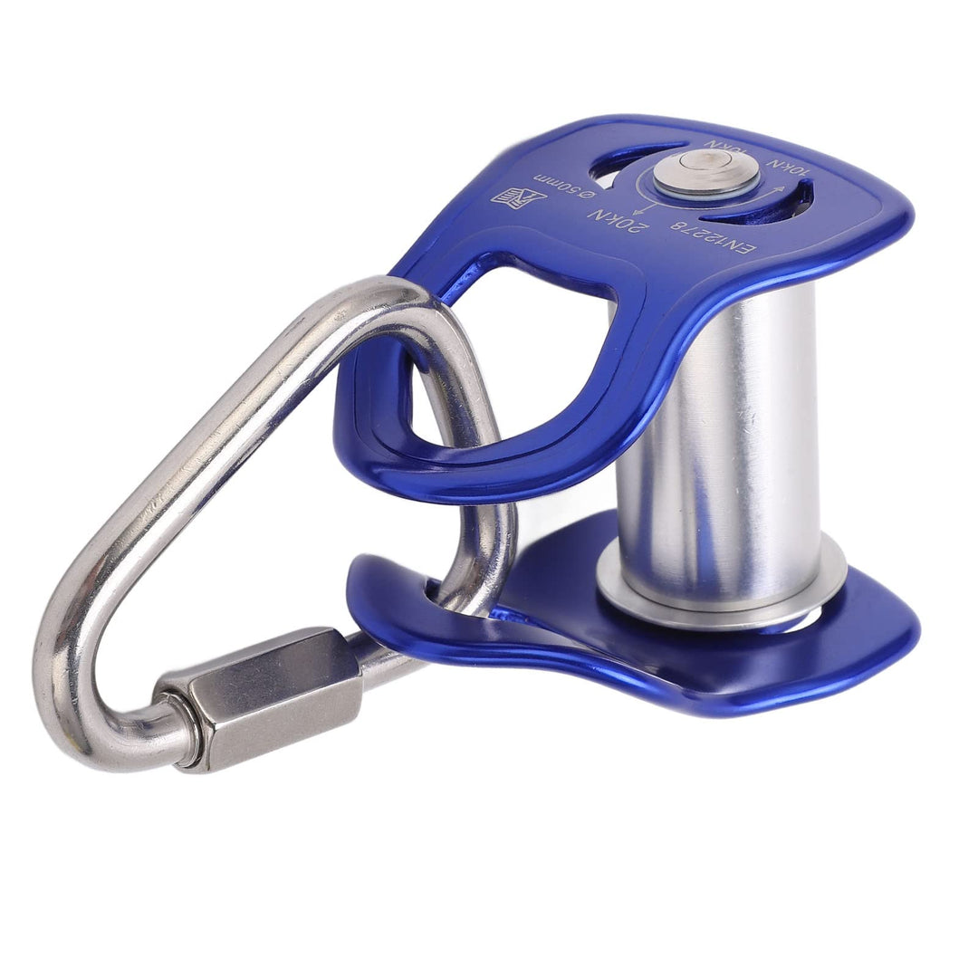 VGEBY Outdoor Sport Pulley, Slider Zipline Pulley aus Aluminiumlegierung für das Training von Hinder