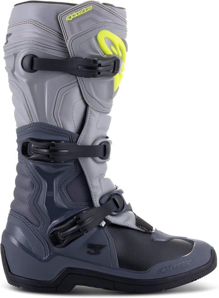 Alpinestars, Tech 3 Stiefel 40.5 EU Grau, 40.5 EU Grau