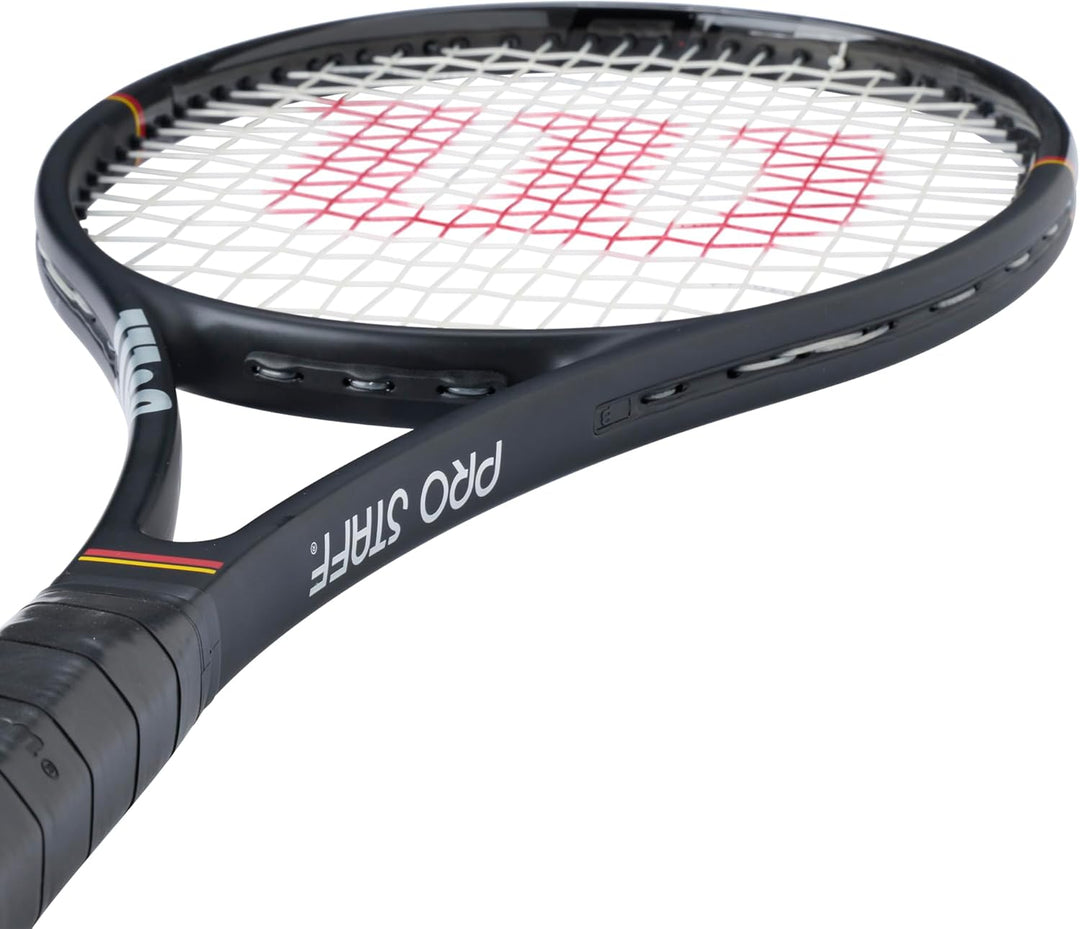 Wilson Pro Staff 97L Classic Adult Performance Tennisschläger – bespannt mit Sensation 16 Natural be