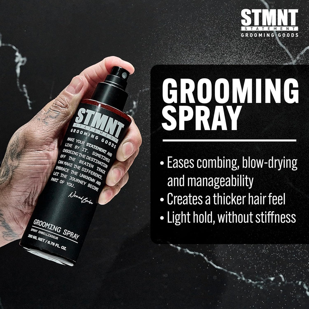 STMNT STATEMENT GROOMING GOODS Grooming Spray 200ml | Natürliches Finish | Leichter Halt ohne zu ver