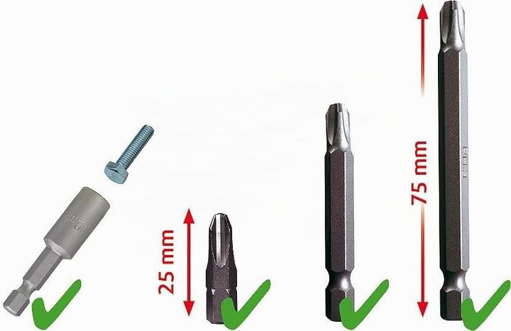 BRILLIANT TOOLS BT053208 Bit-Satz, 208-tlg [Powered by KS TOOLS] 208-tlg., 208-tlg.