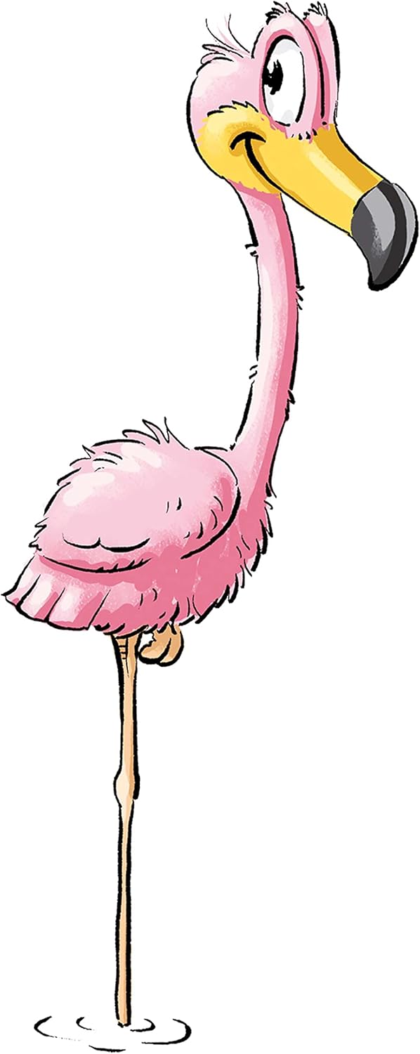Ritzenhoff & Breker Kindergeschirr-Set Happy Zoo, Flo, 3-teilig, Flamingo Flamingo Flo, Flamingo Flo