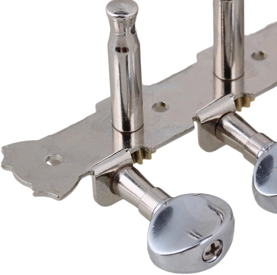 6L6R Mechaniken für Akustikgitarre, verchromt, 12 Saiten