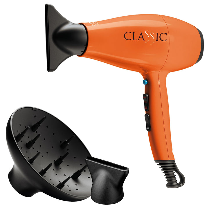 Gama Italy Professional Professioneller Haartrockner - Italienischer Wechselstrommotor mit langer Le