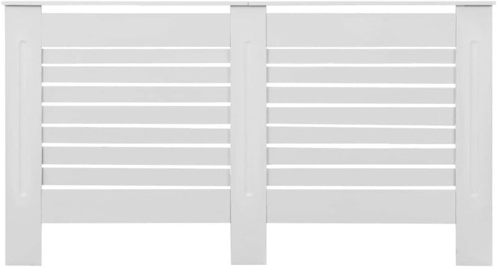 Wohnzimmer 2 Stücke Heizkörperabdeckung 152x19x81.5 cm MDF Heizkörper Verkleidung Abdeckung Heizkörp