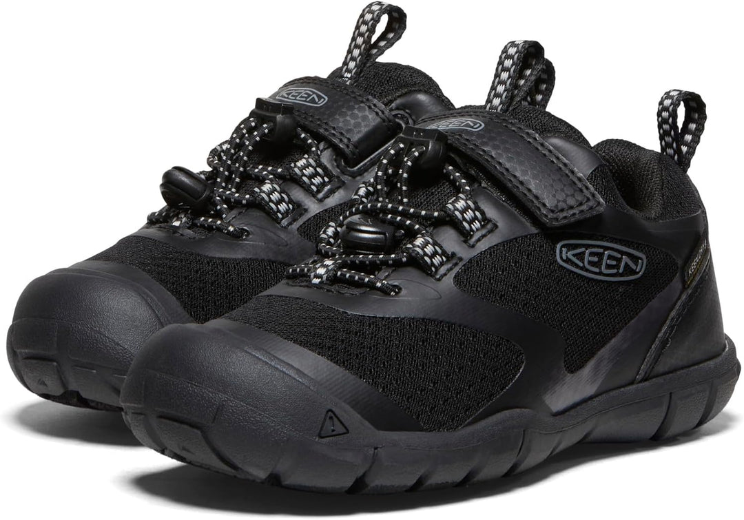 KEEN Unisex Kinder Tread Rover Waterproof Sneakers 25/26 EU Schwarz, 25/26 EU Schwarz