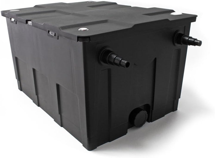 Filter Set ausfilter 60000l, SuperEco Pumpe, Schlauch, 18W Klärer, Springbrunnenpumpe und Skimmer