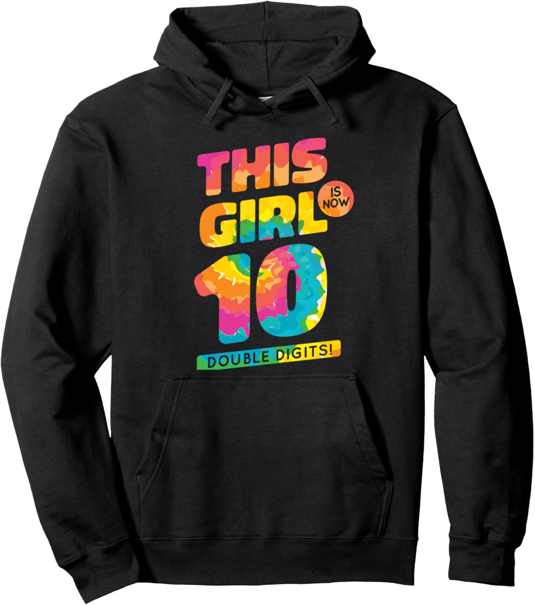 Es ist mein 10. Geburtstag, dieses Mädchen ist jetzt 10 Pullover Hoodie