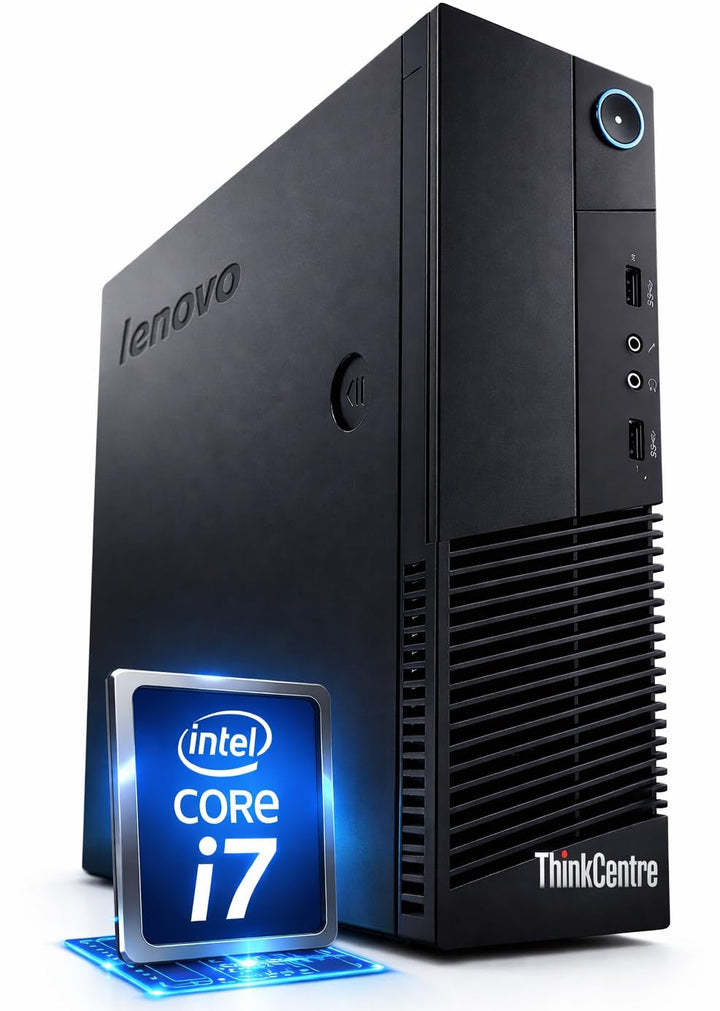 Lenovo i7 ThinkCentre Silent Business Office Computer mit 3 Jahren Garantie! Intel Core i7 4790, 8 T