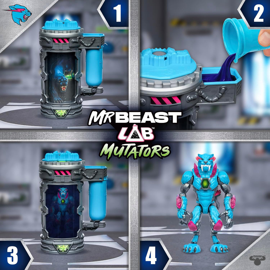 MrBeast Lab Mutators; Mutiere das ultimative Monster. Experimentiere und erschaffe die Iconic Panthe