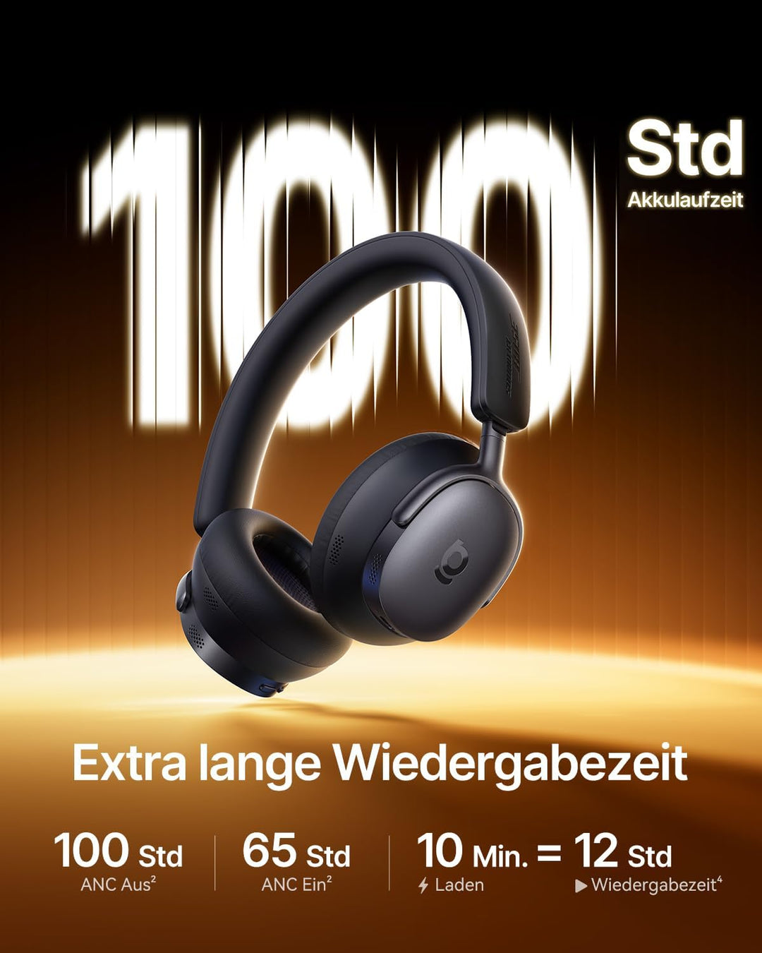 Baseus Inspire XH1 Over-Ear Kopfhörer mit Noise Cancelling -48 dB, Sound by Bose, Cloud-Komfort, Dol
