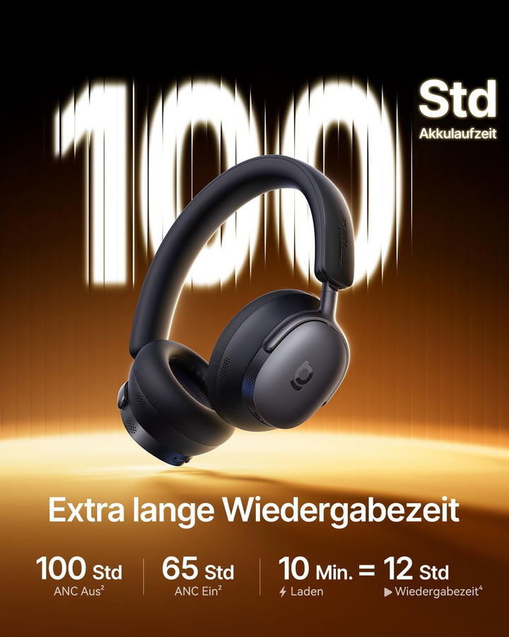 Baseus Inspire XH1 Over-Ear Kopfhörer mit Noise Cancelling -48 dB, Sound by Bose, Cloud-Komfort, Dol
