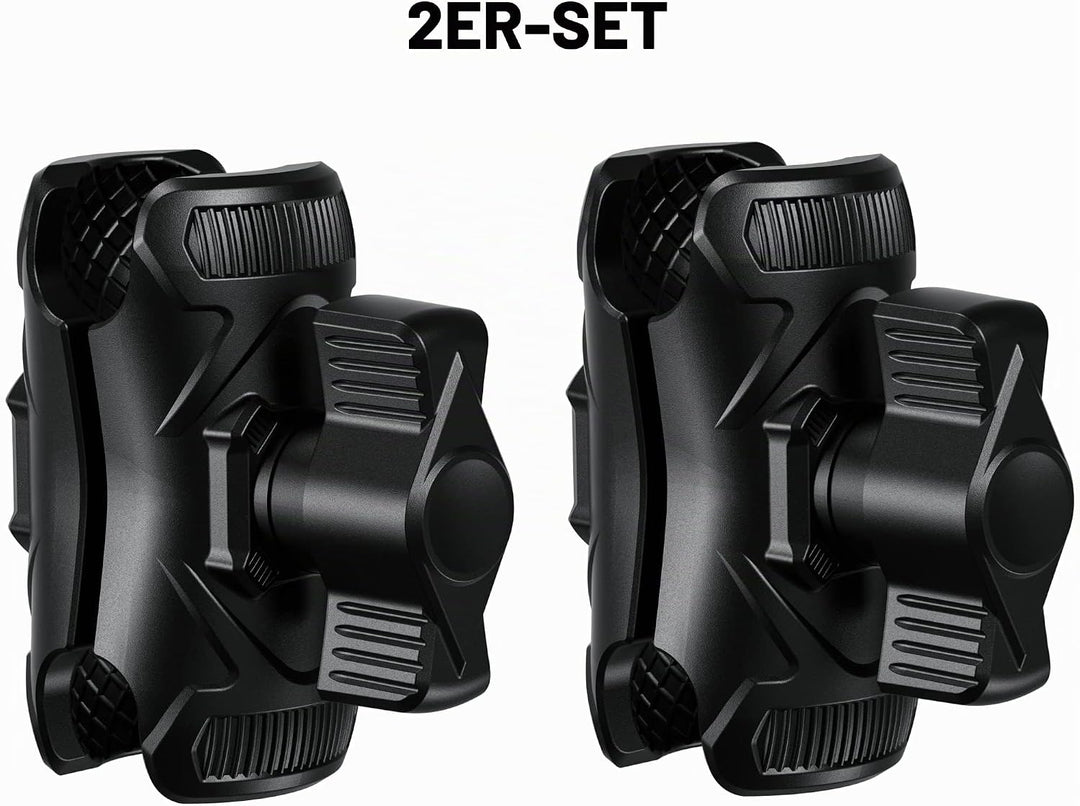 BRCOVAN 2St, Hochfester Verbundstoff Doppelsockelarm (Kurzer Arm) Kompatibel mit RAM Mounts B Grösse