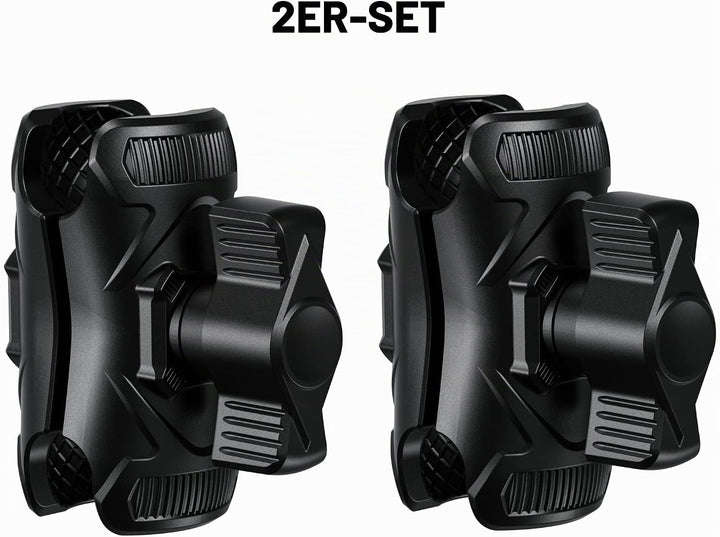 BRCOVAN 2St, Hochfester Verbundstoff Doppelsockelarm (Kurzer Arm) Kompatibel mit RAM Mounts B Grösse