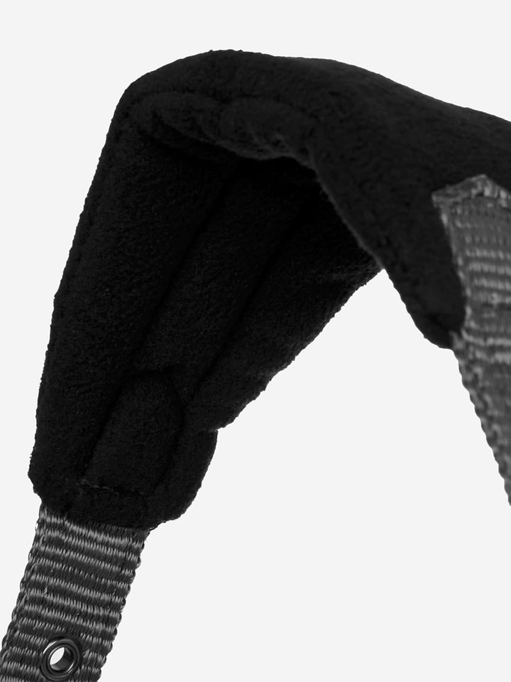 LeMieux Vogue Fleece Headcollar and Leadrope Halfter Pony schwarz / grau, Pony schwarz / grau