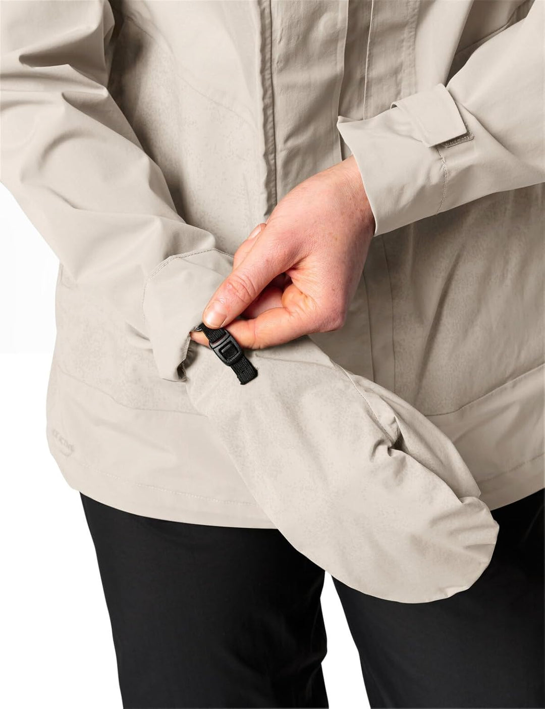 VAUDE Damen Women's Comyou Rain Jacket Jacke 36 ecru, 36 ecru