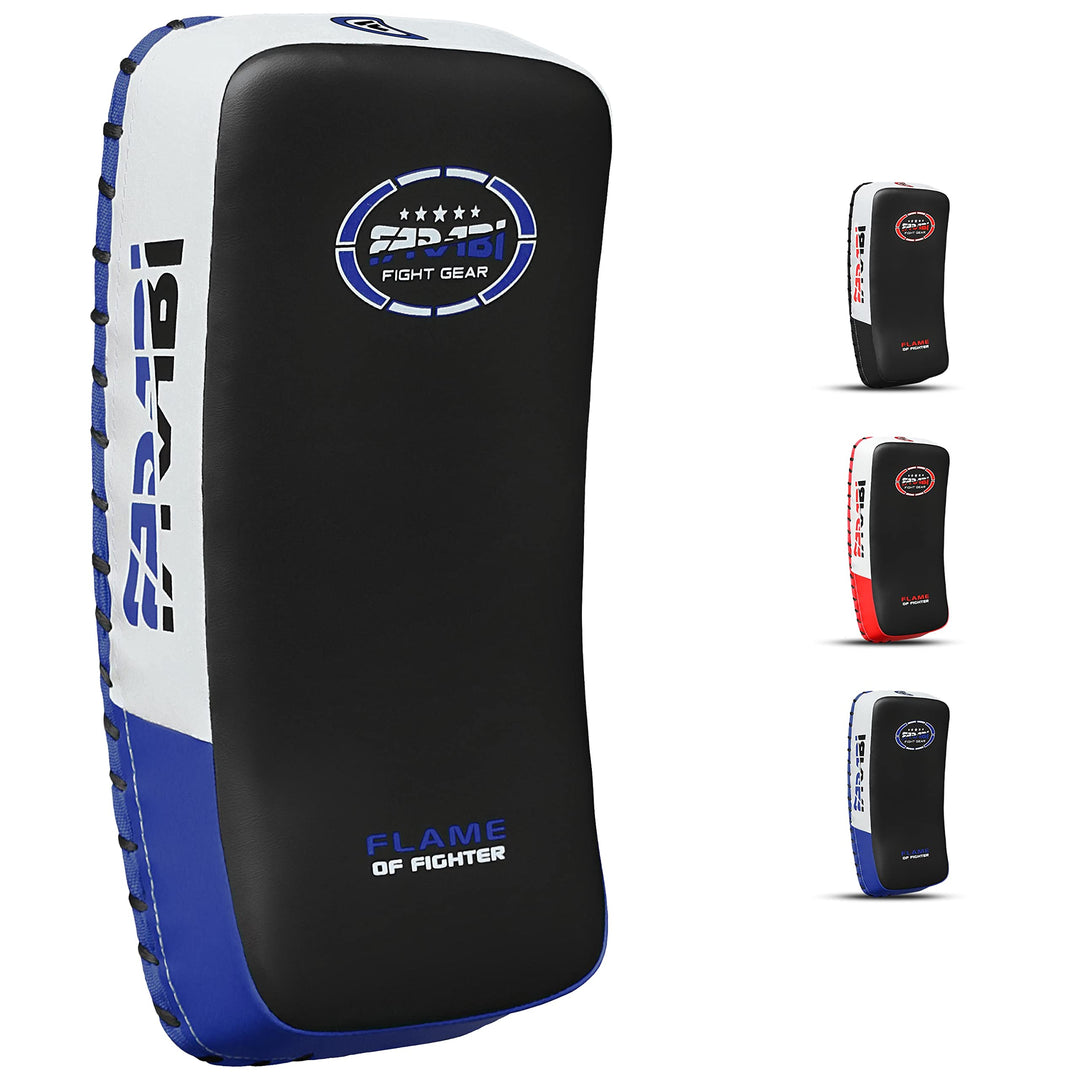 Farabi Sports schlagpolster für Coaching, Training, Kickboxen Curved Kick Pads, schlagpolster Kampfs