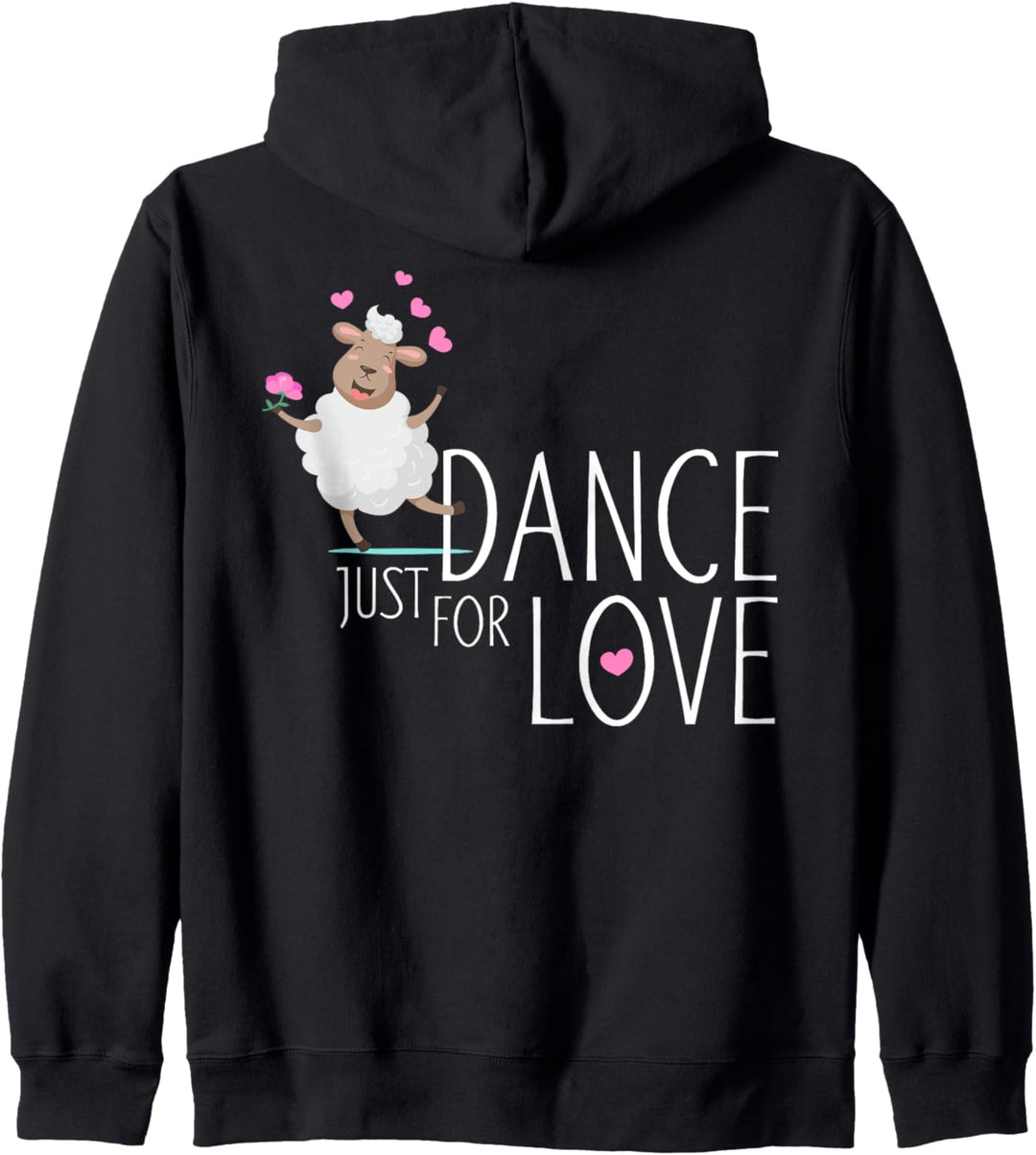 Funny Sheep Message - Just Dance For Love 2 - Fan Fun Kapuzenjacke