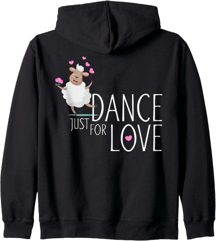 Funny Sheep Message - Just Dance For Love 2 - Fan Fun Kapuzenjacke