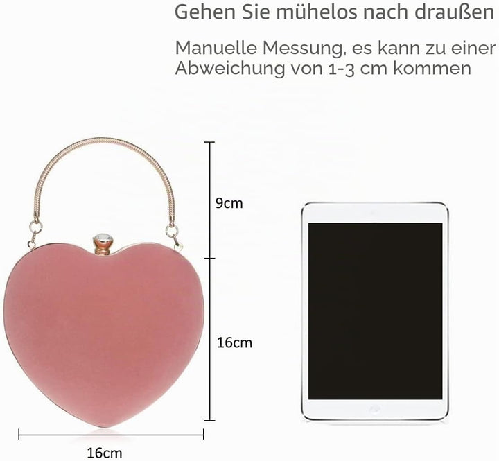 NICOLE & DORIS Abendtasche Damen Abend Clutch Umhängetasche für Hochzeit sketten tasche Handtasche f