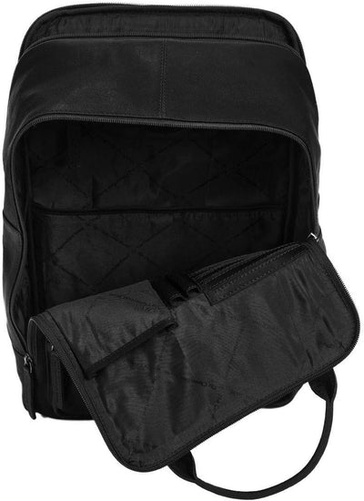 The Chesterfield Brand Belford - Laptoprucksack 14" 40 cm Schwarz, Schwarz