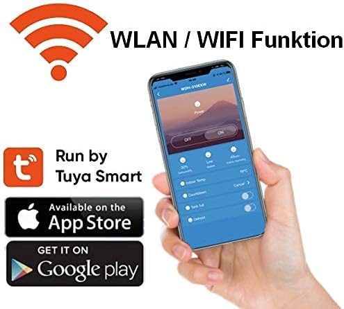 Aktobis Luftentfeuchter, Bautrockner WDH-870FW (bis 70 L/T + Digital + WLAN) bis 70 L/T + WLAN, bis