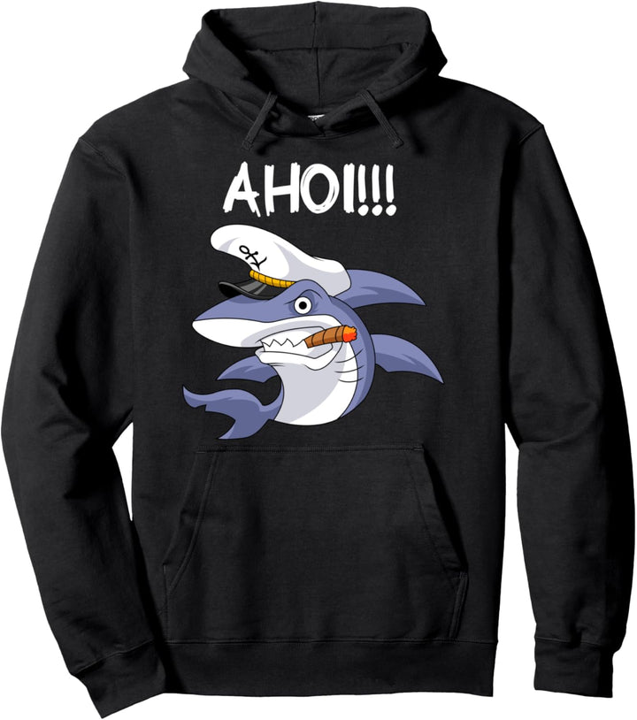 Hai Meer Wasser Ozean Haifisch Raubfisch - Lustiges Hai Pullover Hoodie