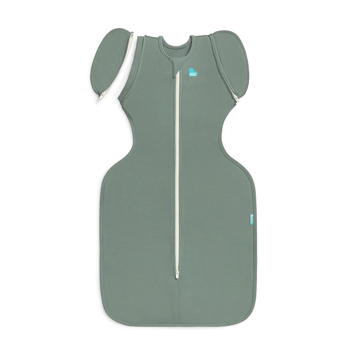 Love To Dream Wickelsack für den Übergang, Grösse M, 6–8,5 kg, Deep Olive, eng anliegende Passform F