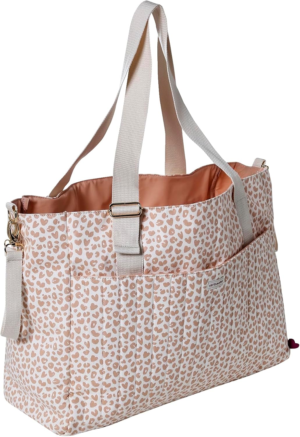 VERTBAUDET Lovely Leo Maxi Wickeltasche Rosa, Rosa