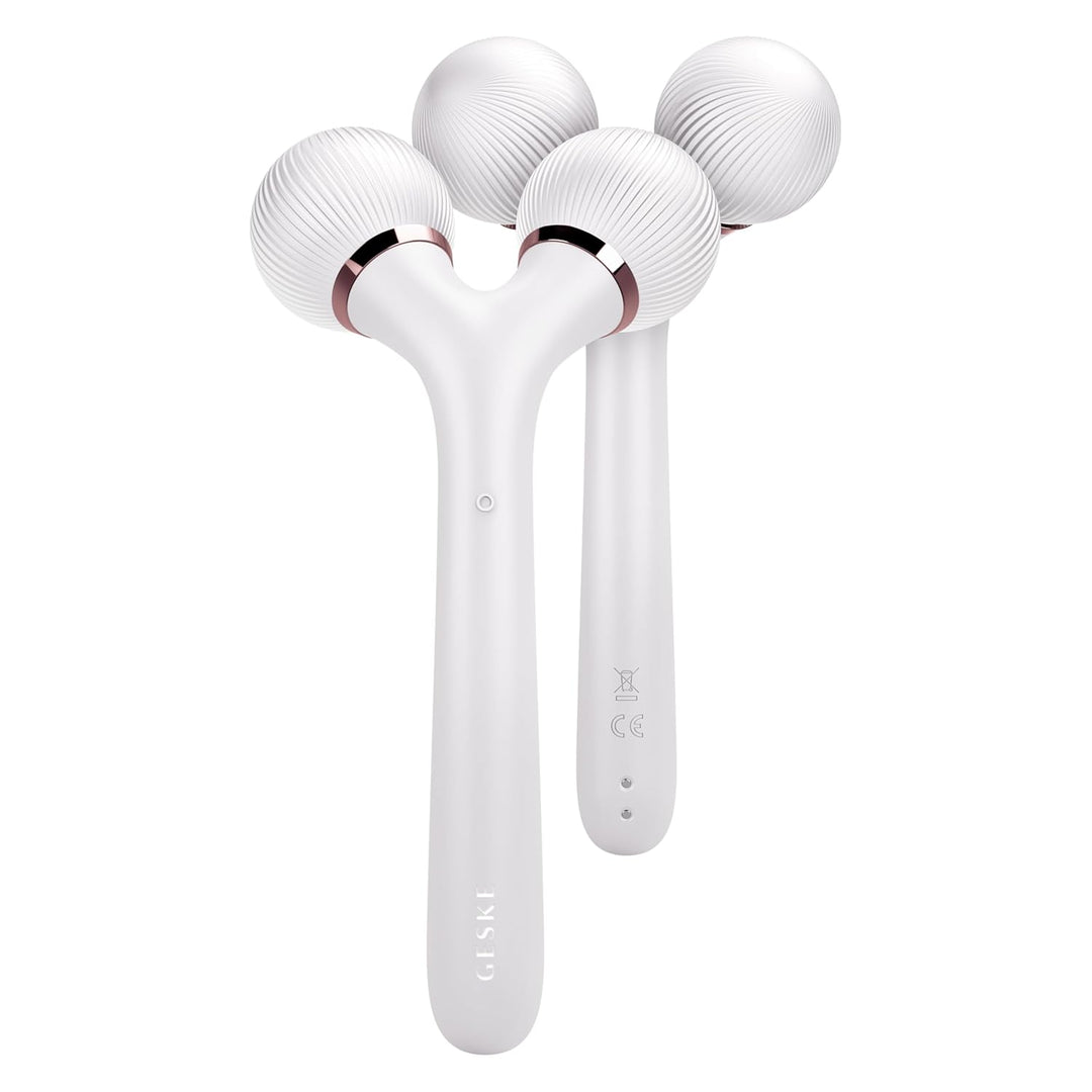 GESKE | SmartAppGuided™ Sonic Facial &amp; Body Roller | 4 in 1 | Dermaroller | Gerät für Gesicht und Kö