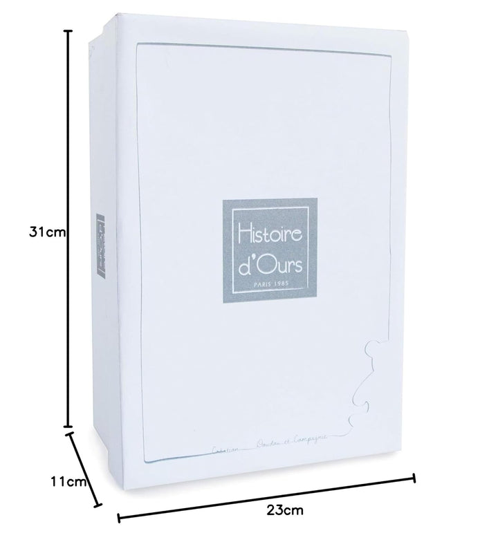 Histoire d'ours HO2431 Stofftier, 40 cm, beige, Stück: 1 40 cm Beige, 40 cm Beige