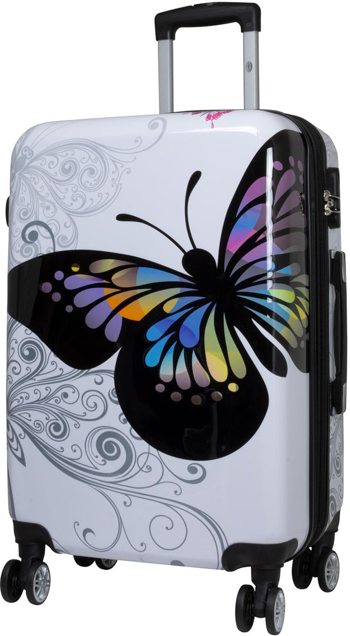 Warenhandel König – Koffer, Schmetterling weiss (Mehrfarbig) - unknown Schmetterling Weiss L, Schmet