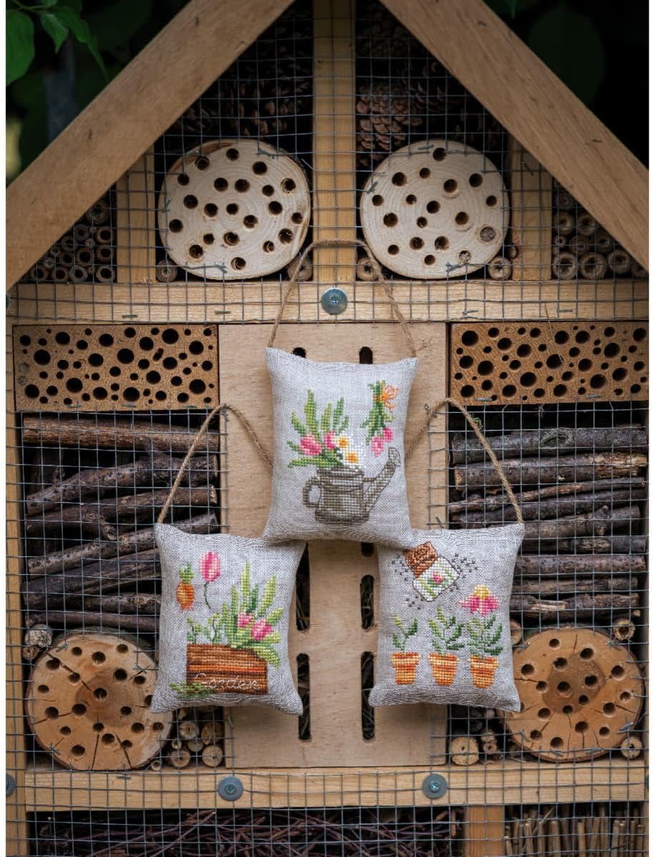 Deko-Set für Gartenkissen, 3 Stück