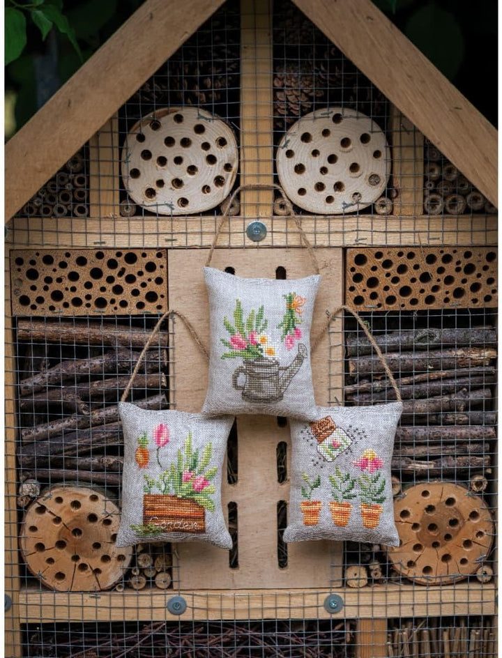 Deko-Set für Gartenkissen, 3 Stück