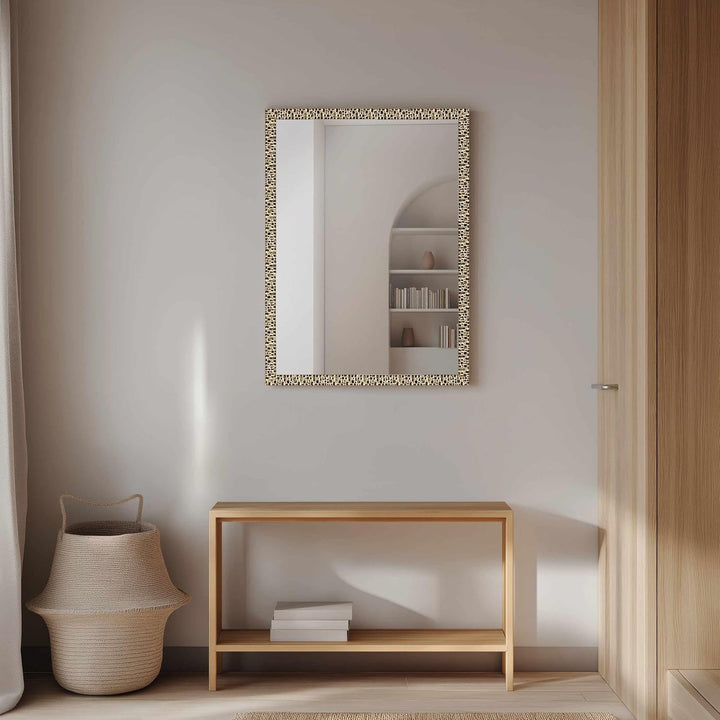 nielsen HOME Wandspiegel Florentina, Bronze, Kunststoff, ca. 50x70 cm Bronze 50 x 70 cm, Bronze 50 x