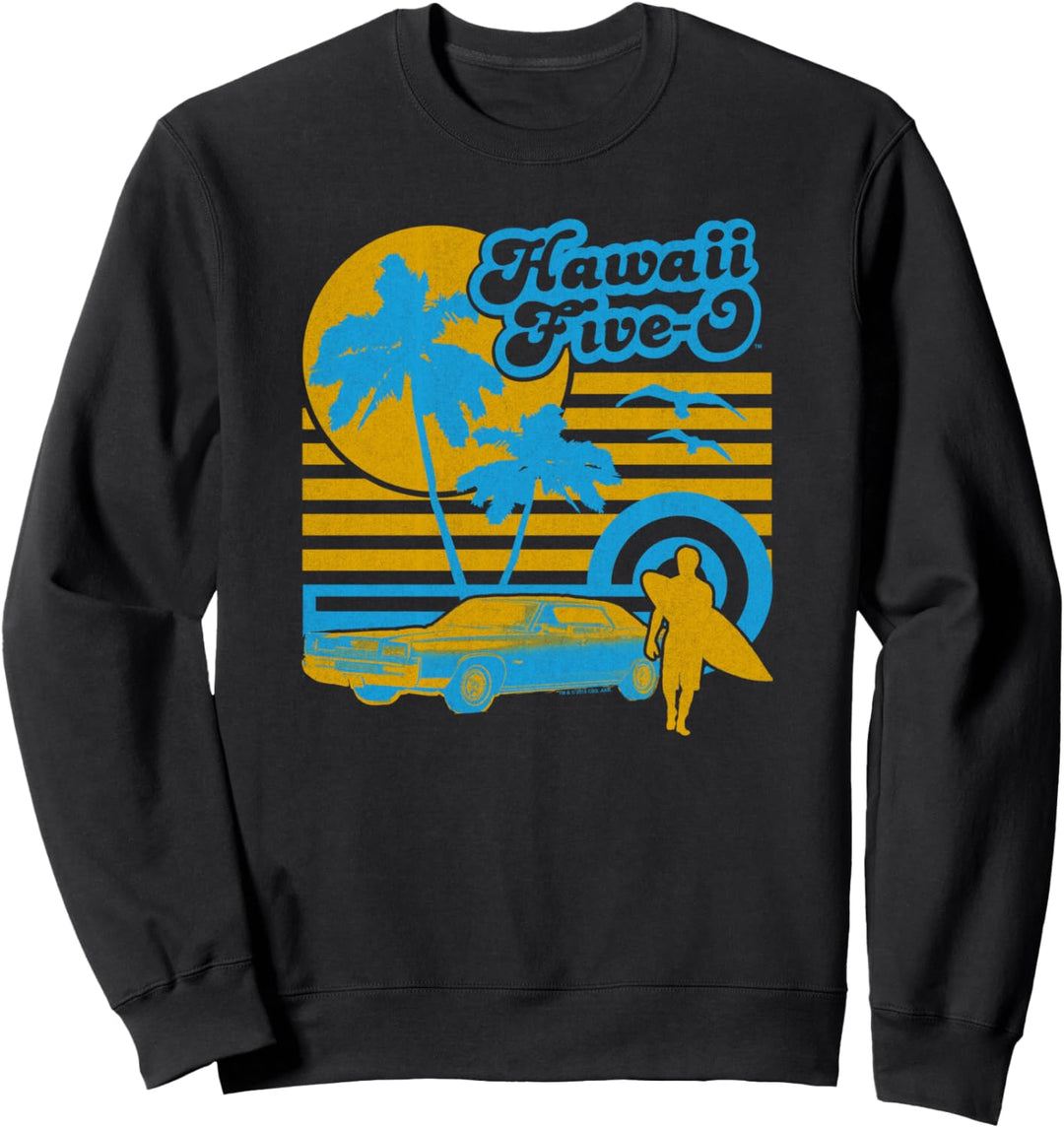 Hawaii Five-O 5 0 Surfer Sweatshirt