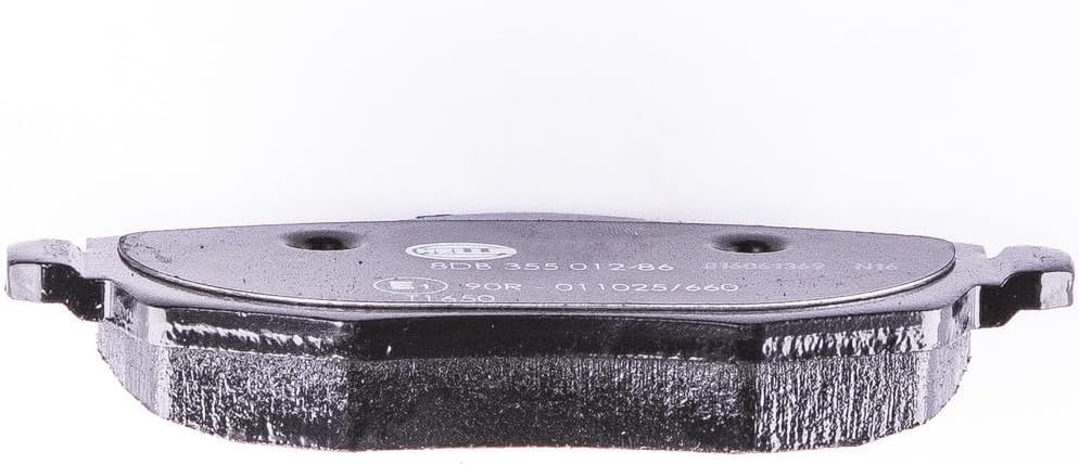 HELLA PAGID 8DB 355 012-851 Bremsbelagsatz - T1649 - Dicke/Stärke: 16.4mm - Bremssystem: Lucas - mit
