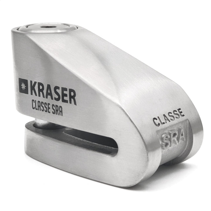 KRASER KR114S Bremsscheibenschloss mit SRA Zulassung, Motorrad Diebstahlsicherung, 14mm Doppelversch