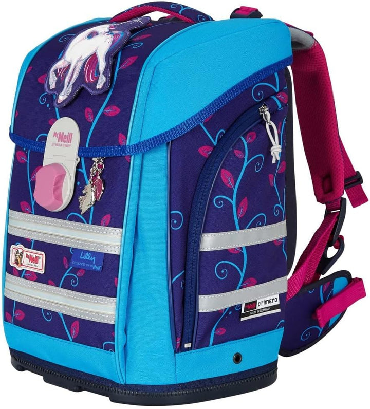 Generisch LILLY - KATZE - McNeill Ergo Primero McLight LED-Schulranzen-Set 7tlg. mit SCHULTÜTE und S