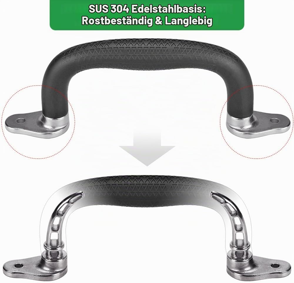 SELEWARE Haltegriffe aus Kunststoff Sicherheitsspielgriffe Handläufe, Handgriffe für Griffe Zubehör