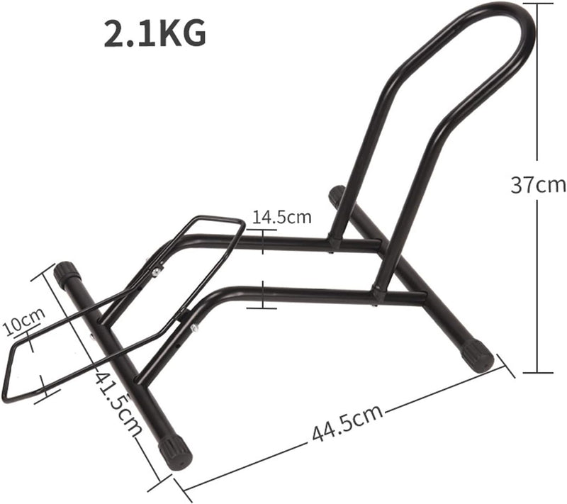 2x Ikodm Fahrradständer Boden 16 bis 29 Zoll, Freistehender Geeignet für alle Vorderrad oder Hinterr