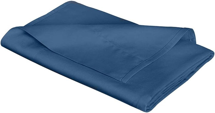 fleuresse L Uni-Colours-Bettlaken, Mako-Satin, Denim, 160 x 260
