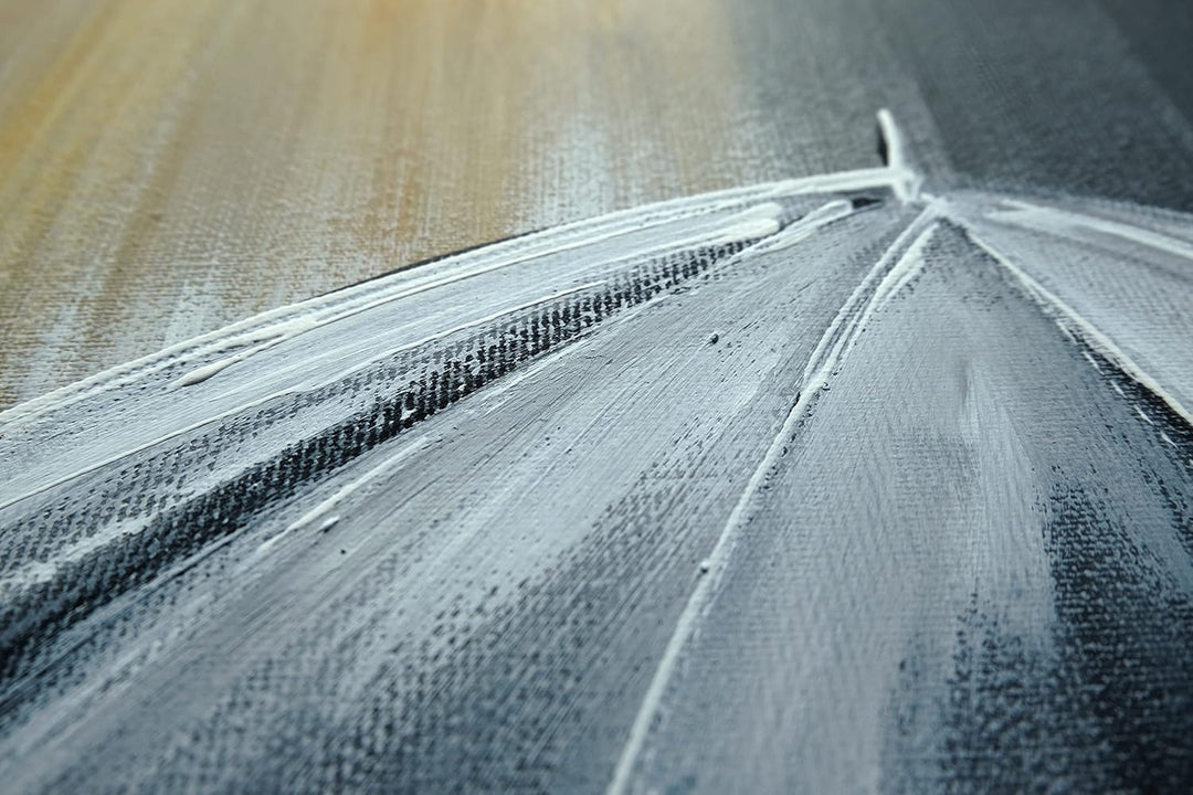 Monica Mirafiori I 100% HANDGEMALT I Gemälde Es Regnet 120x80cm | Gemälde Handgemalt | Acrylgemälde